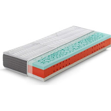 Marcapiuma Rainbow Ergonomically Shaped, Memory Foam, White, 90 x 205 cm