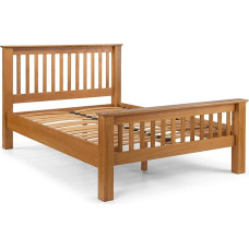 Julian Bowen Amsterdam Oak Bed 150 cm