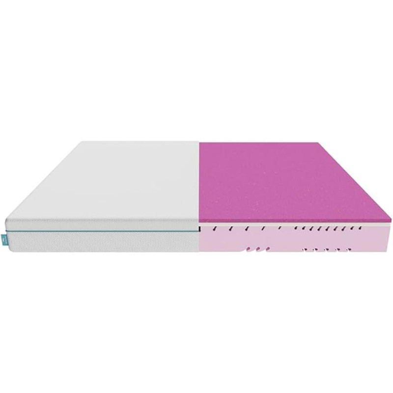 Cecotec Matratze One+ 140x200 3 Schichten, 18 cm Höhe, hohe Festigkeit, Profilkern mit HRC -Schaum, Morphadapt, Fresh und EasyClean