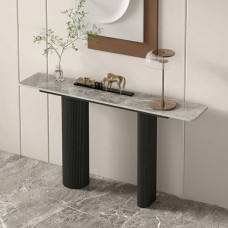 Console Sofa Tables, Entrance Table, Console Tables for Entryway, Sofa Table, Modern Entrance Table, Modern Decorative for Living Room, Entryway, Hallway (Black