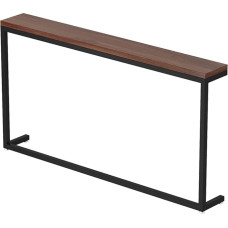 CZAOERXB Console Sofa Tables Behind Coffee Table, Narrow Console Table, Narrow Console Table, Iron Sofa Side Table, Black Wall Side Table, HTable for Living Room,