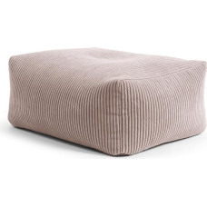 Sitting Point Shara Roll Bean Bag Cord in Rose