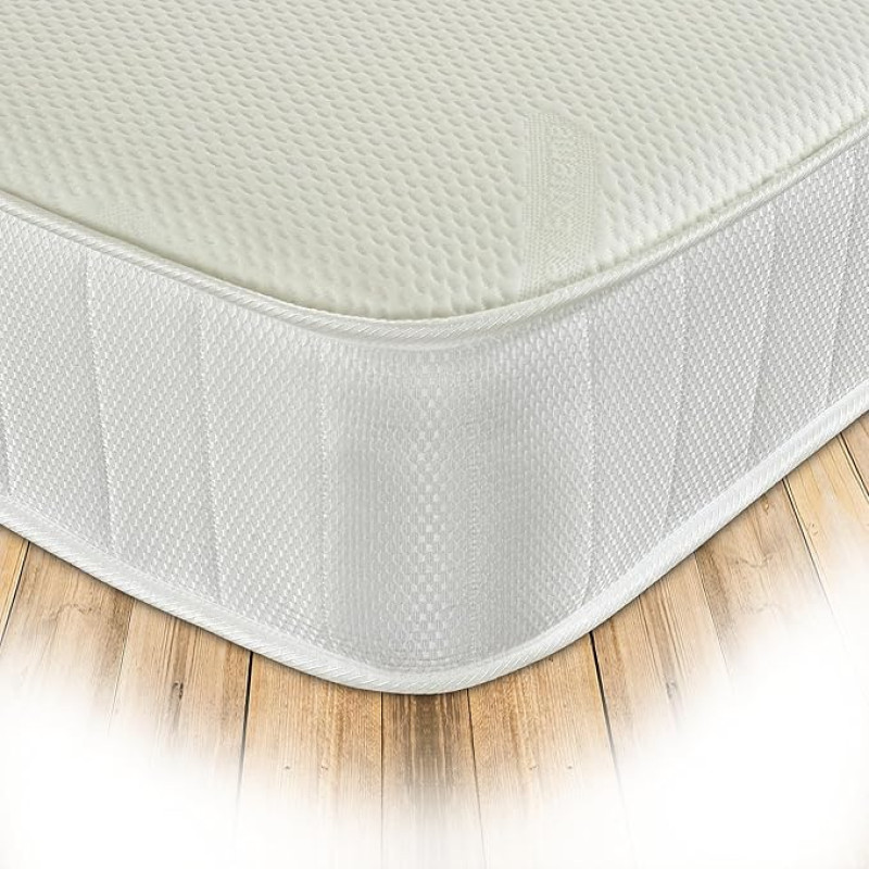 Starlight Beds Sleep Warmer Premium Hybrid Mattress with Memory Foam, Winterready Comfort, White, Single Mattress (90 x 190 x 20 cm)