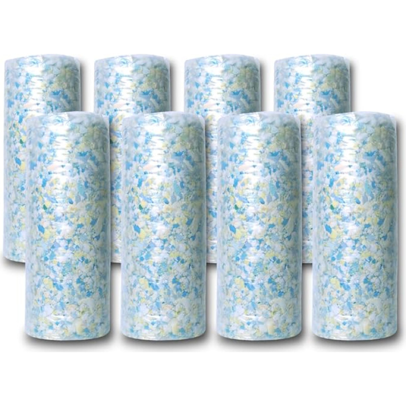 BOXIN 40lb Crushed Memory Foam Bean Bag Filler, Soft Practical Foam for Sofa Cushion, Dog Bed, Chair, Arts and Crafts