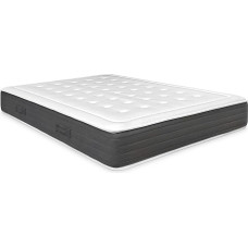 Somnia Descanso - Crete Viscoelastic Mattress | Firmness and Comfort | Height 24 cm | Multilayer, Antibacterial, Anti-Dust Mite and Hypoallergenic | 90 x 200 cm