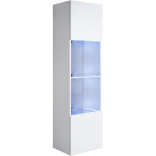 muebles bonitos Luke Model V6 Hanging Cupboard 40 x 165 cm White