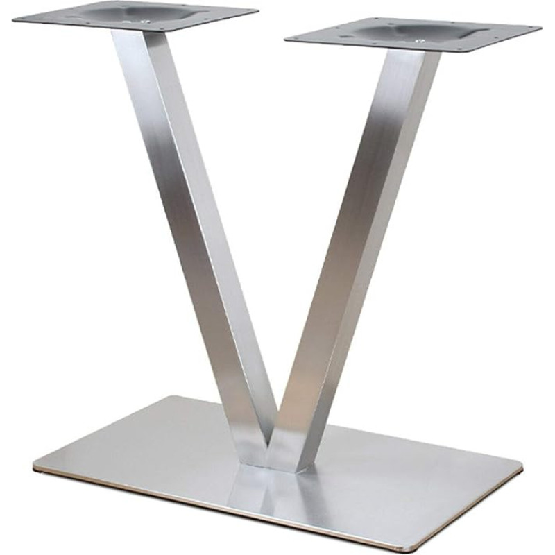 Table Frame V Shape Table Leg Made of Stainless Steel Dining Table Base Frame DIY Table Runners Height 70 cm