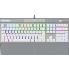 CORSAIR K70 PRO RGB Optical-Mechanical Wired Gaming Keyboard - OPX Linear Switch - PBT Double Shot Keycaps - iCUE Compatible - QWERTZ DE - PC, Xbox - White