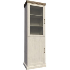 Furniture24 ROYAL W1D Display Cabinet, Living Room Cabinet, 2 Door Display Cabinet