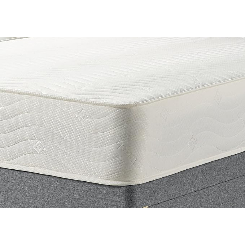 Bed Centre Ortho Tufted Sprung Mattress, Small Double (120 x 190 cm)