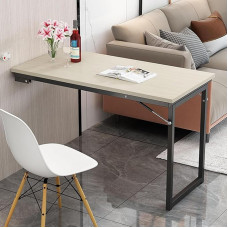 Wall Mounted Drop Leaf Dining Table - Space-Saving Foldable Table for Kitchen & Dining Room Perfect for Small Spaces & Bedrooms Versatile Home Furniture