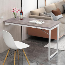 Wall-Mounted Compact Folding Table for Home Space-Saving Desk Versatile Wall Table for Small Rooms Easy Installation Perfect for Dining Work or Crafting
