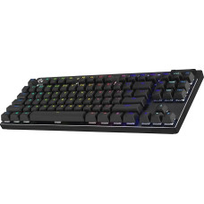 Logitech G Pro X TKL Lightspeed Wireless Gaming Keyboard - Black - UK - Tactile