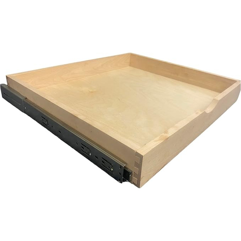 CabinetRTA Soft-Close DIY Cabinet Shelf Extendable Wooden Drawer Storage (W) 33 x (D) 21