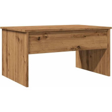 vidaXL Coffee Table, Side Table with Storage Space, Coffee Table for Living Room, Sofa Table, Tea Table, Modern, Artisan Oak Wood Material