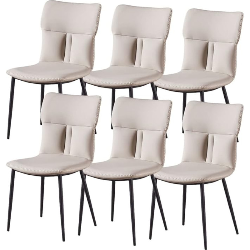 UIBHGVFG Kitchen Dining Room Set of 6 Microfibre Leather Bedroom Room Balcony Sofa Carbon Steel Legs Dressing Table Make-Up -001