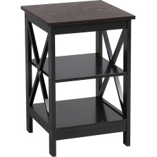 Beliani Side Table Black FOSTER