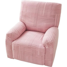 ZYHBBGXFC-XM Liege-Schonbezug, 4/6/8-teiliges Set, Stretch-Sofabezug, weicher, Dicker, waschbarer Möbelschutz for Wohnzimmer(Pink,3 Seats)