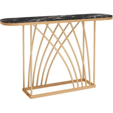 SLEEVE Eintragstabelle Nordic Marmor Dekoration Konsole Tisch Wohnzimmer Gold Eisen Ende