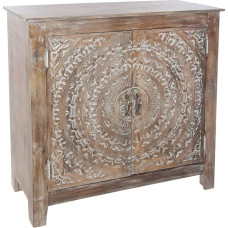 Atmosphera - Shirel Sideboard - Carved Mango Wood - Chestnut Brown