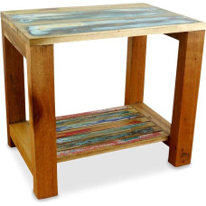 Java Boot | Recycled Boat Wood Asian Coffee Table multicoloured Designer Furniture Side Table Wood | Solid Wood from Asia Home studio boat wood coffee table/side table