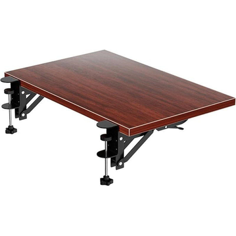 Ergonomische Schreibtisch-Verlängerungsablage zum Aufstecken für Computertischverlängerung für Zuhause, Büro, verstellbarer Arbeitsplatz-Organizer für Tisch und Stuhl, verbessert Komfort und