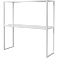 Modern Console Table Console Table for Hallway, Console Table, 2-Tier Metal Console Table, Narrow Hallway Table with 2 Shelves, Modern Sofa Table for Small Spaces, Living Room, Office (60