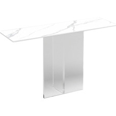 Narrow Console Table, Entrance Area Decorative Table, Small Exhibition Table, Modern Tables, Narrow Sofa Table, Side Table, for Entrance, Hallway, Front Room, Living Room (60 x 30 x 80 cm/23.6 x 11.8