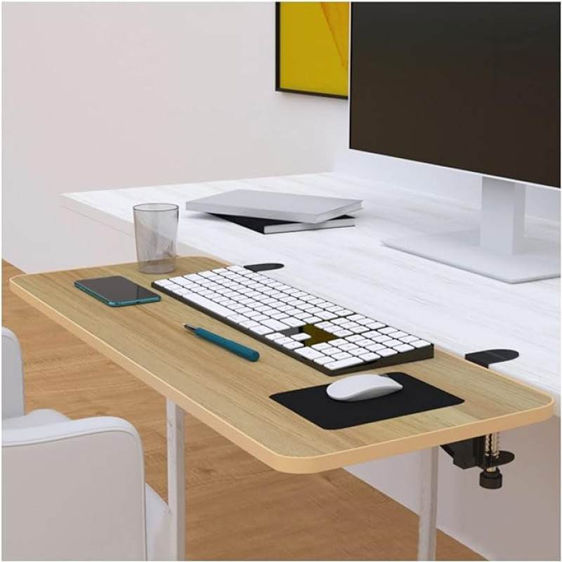 Ergonomische Schreibtisch-Verlängerungsplatte, faltbare Armlehnenstütze, Ablage, Mausarmstütze, Ablage für Büro, ergonomische Arbeitsplatzlösung