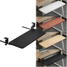 Verstellbare Tastaturablage, ergonomische Tastaturablage, 52 x 65 cm, 75 x 25 cm, perfekt für Home-Office-Gamer, behält eine gute Körperhaltung bei, verbessert Komfort und Produktivität.