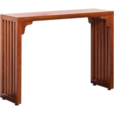 CAFIEDR Couchtisch, Massivholz-Blumenständer, Sofatisch, 2-lagiges Lagerregal, Couchtisch, Haushalt 31,4 × 11,8 × 31,4 Zoll