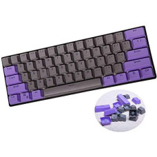 Sunzit Keycaps, 61 Keycaps, Backlight, Two-Tone Mechanical Keyboard, PBT Keycap for GH60/RK61/ALT61/Annie/Keyboard Poker Keys - Colour