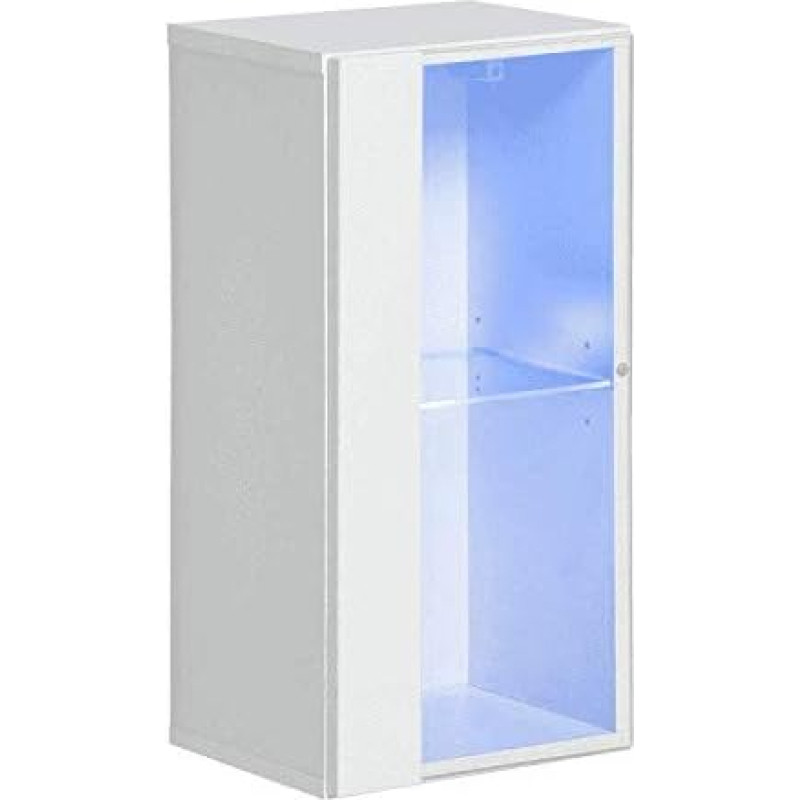 ASM Switch Ww 4 Hanging Display Cabinet - L 30 x D 30 x H 60 cm - White