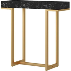 XAoSCd Metal Console, Console Table, Ultra Thin Storage Table, Suitable for Console and Living Room, 80 x 30 x 80 cm