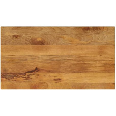 vidaXL Table Top, Wooden Table Top, Rectangular, Replacement Table Top for Coffee Table, Side Table, Dining Table, Wooden Top, Solid Wood Mango