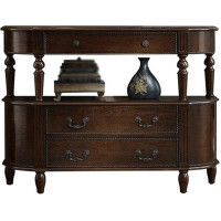 SLEEVE Eintragstabelle 110cm/43 Massivholz-Eingangskommode mit Schubladenfächern für Sofarücken, Flurende, Schlafzimmer, Diele & Wohnzimmer