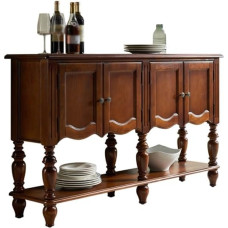 SLEEVE Eintragstabelle 130cm Massivholz-Eingangs-Konsolentisch für Zuhause, Wohnzimmer-Dekorations-Aufbewahrungsschrank, Geeignet für Diele, Küche, Schlafzimmer etc