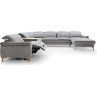 VIENNA INTERNATIONAL FURNITURE Mia model with bed function in fabric (Pura as pictured) Other colours and fabrics available on request!