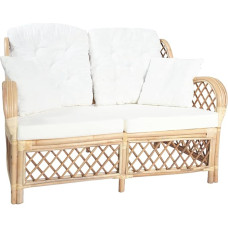 CIADAZ 2-Seater Rattan Sofa Bed, Sofa Bed, Sofa Bed, Couch with, Sofas & Couches, Relax Sofa