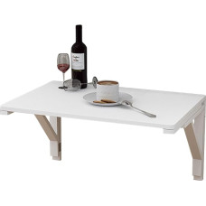 Schwebender Laptop-Schreibtisch, Esstisch, Frühstücksbartisch aus Holz, an der Wand montierter Klapptisch, herunterklappbarer Arbeitstisch, Werkbank, schwebender Laptop-Computertisch, 100 x