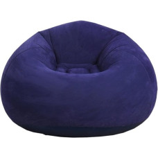 ZXXDSMYF Bean Bag Inflatable Flocking Sofa Chair Lounger Seat Bean Bag Sofas Pouf Puff Couch for Living Room Camping Backpacking