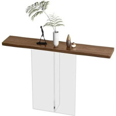 loeusjfnr Foyer-Sofatisch Schmal Langer Konsolentisch Aus Massivem Acryl Im Chinesischen Stil for Den Eingangsbereich Mit Wandkunst Langer Sofatisch mit Regalen