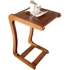 CAFIEDR Coffee Table Brown Sofa Table Solid Wood Storage Table Bedside Table for Bedroom Coffee Table for Living Room 41 x 35 x 60 cm