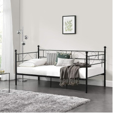 [en.casa] AADB-448X Metal Bed