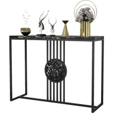 CAFIEDR Coffee Table 31.4 Inch Console Table with Open Shelf, Entrance Table / Living Room Sofa Table for Living Room and Entrance