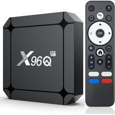 Android 14.0 TV Box, Android Box 2GB RAM 16GB ROM RK3518 Quad-Core 64bit Cortex-A53, Smart Box Support 2.4/5.0GHz 4K UHD ja 100M Ethernet USB 3.0/2.0 TV Boxiga