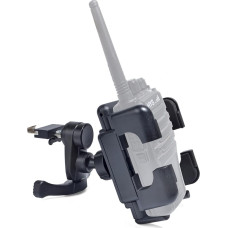 UAYESOK sõiduki raadiohoidja Rotate Walkie Talkie Mount Bracket ühildub Motorola Baofeng Kenwood HYT Yaesu Icom Midland Retevis käsiraadio Kaasaskantav auto SUV õhuventiilile