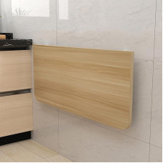 Klappbarer Wandtisch - Platzsparender Esstisch für Balkon, Küche & Wohnzimmer - Schreibtisch aus Holz zur Wandmontage für Computer & Esszimmer - Vielseitig & Stilvoll
