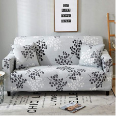 Universal Size 1/2/3/4 Seater Sofa Cover Stretch Elasticity Seat Couch Covers Sofa Funiture Cushion Cover Home Accessories, 5899, AB 185.230 cm