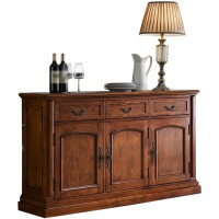 Eintragstabelle 135cm Massivholz-Haushalts-Anrichte Eingangstisch mit Schubladen-Lagerung, für Küche, Wohnzimmer, Schlafzimmer, Flur, Diele etc